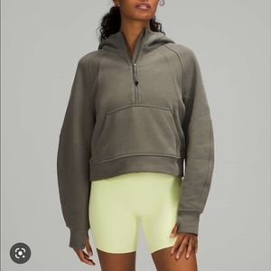 Lululemon Scuba Oversized 1/2 Zip Hoodie